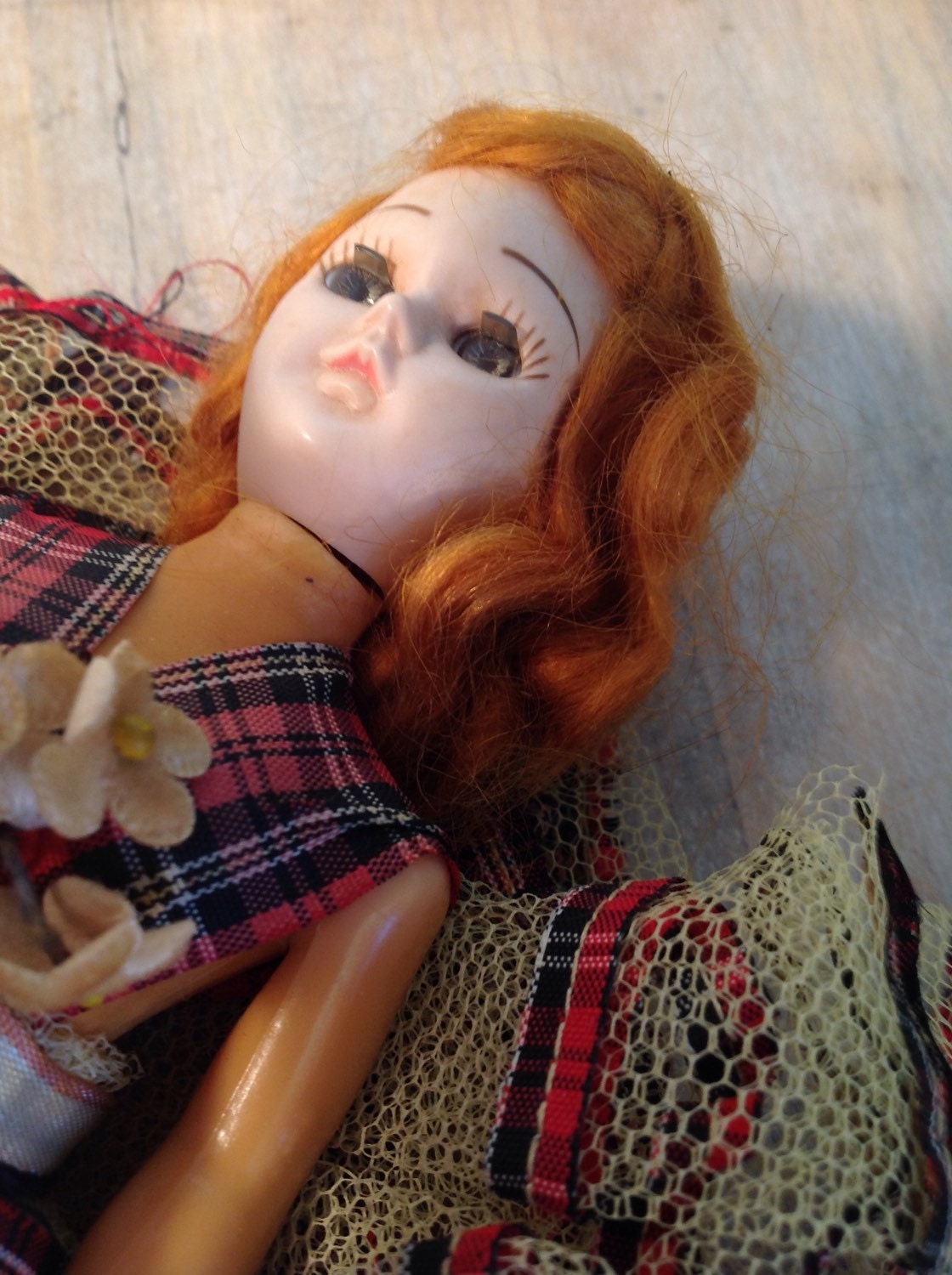 vintage ginger doll