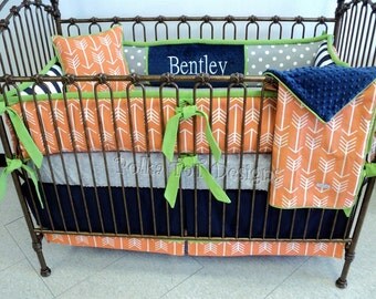Arrow Baby Bedding Set: Apache
