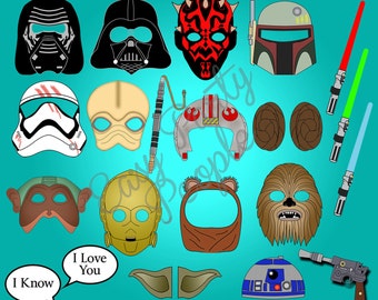 Star Wars Photo Booth Props