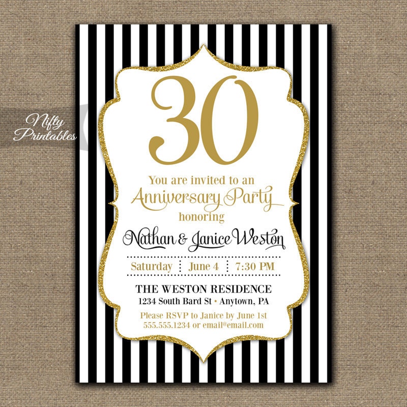 free 1 year anniversary invitation pdf