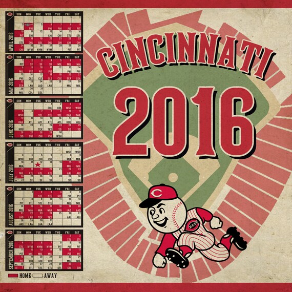 Reds 2016 Schedule