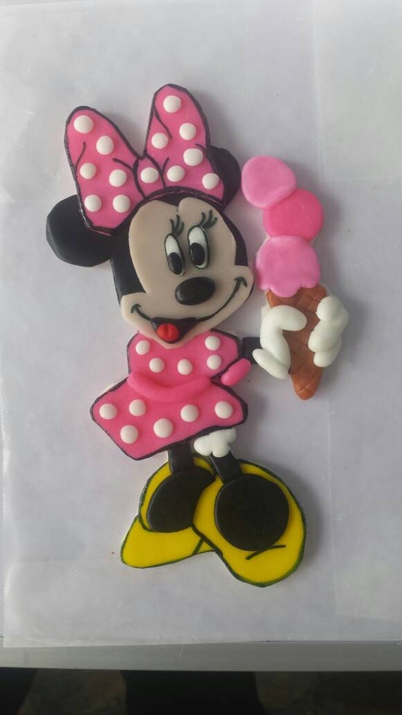 Minnie Mouse with Ice Cream