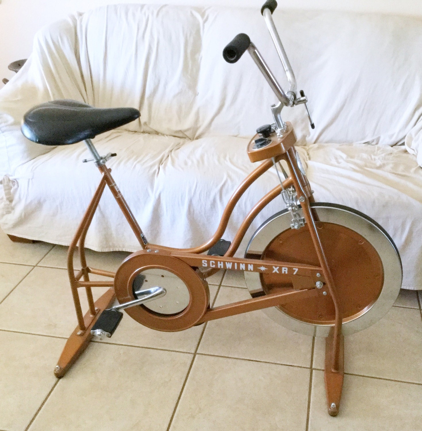 Retro Schwinn Excelsior XR7 Stationary Exercise Bike