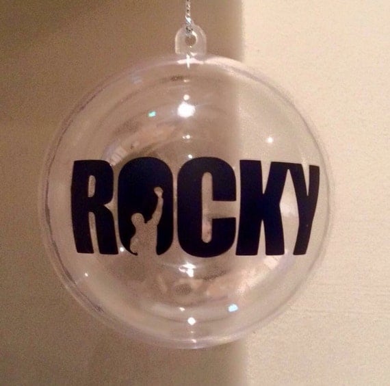 Rocky Balboa Christmas Tree Bauble