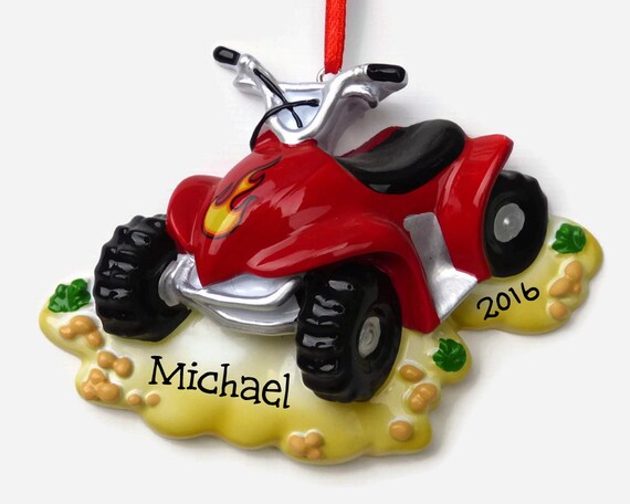 4 wheeler personalized ornament quad atv hand 4 wheeler personalized ornament quad atv hand