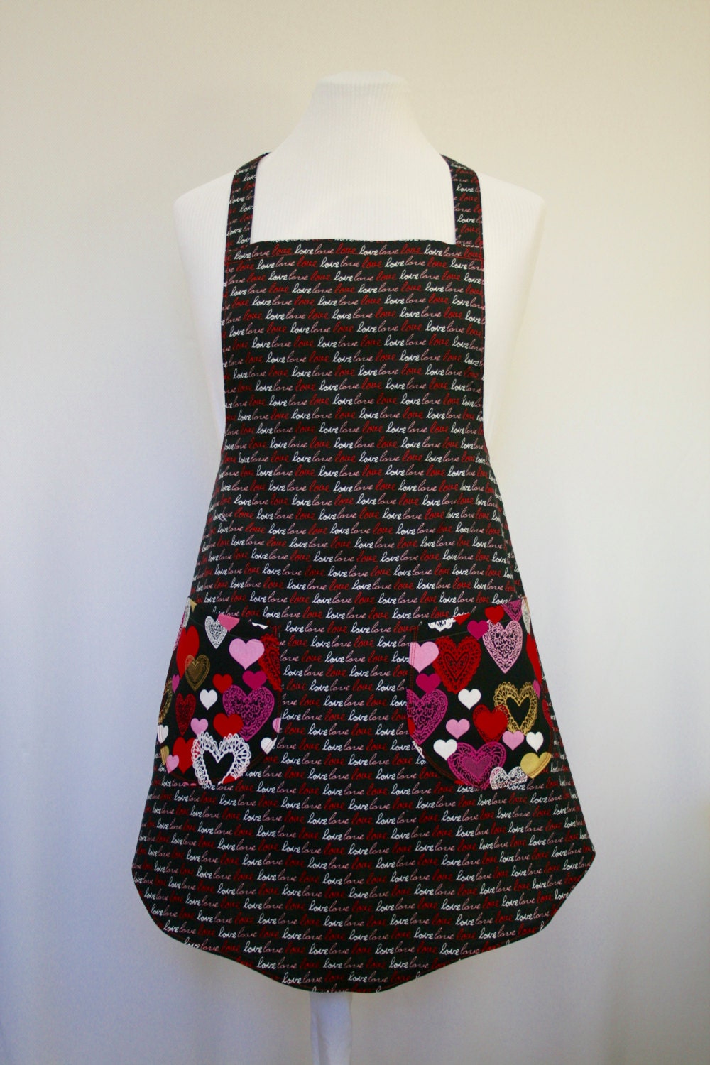 Love apron apron Valentines Day apron Valentine apron