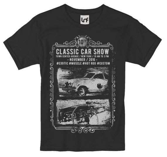 Classic Car Show Men S T Shirt Sb836