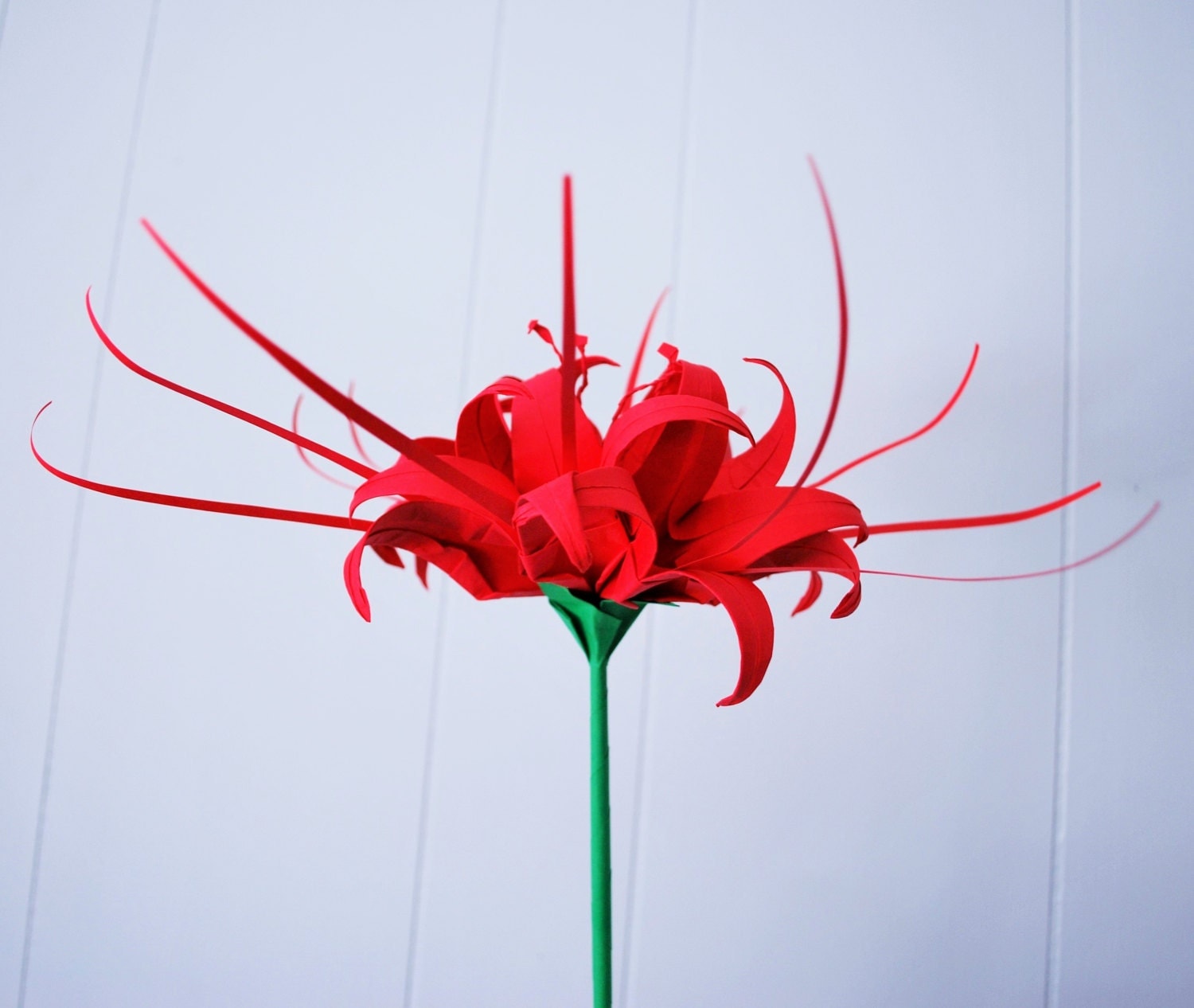 Lily Paper Lily Origami Lily spider lily Centerpiece