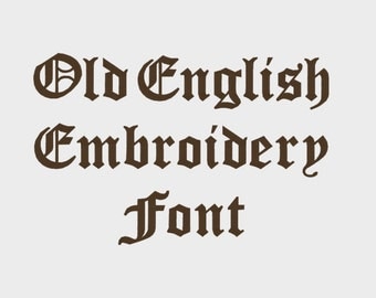 Old English Embroidery Machine Font In Multiple Formats 1 2 Old English Embroidery Machine Font In Multiple Formats 1 2