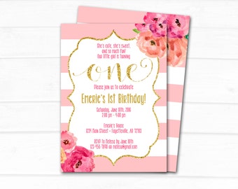 Minnie Mouse Invitation Minnie Mouse Birthday by ThePaperTrailCo