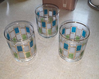 Retro Juice Glasses