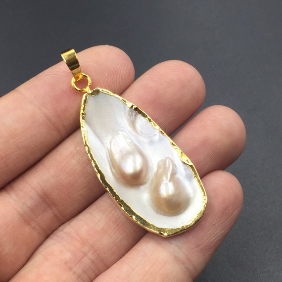 Mother Of Pearl Pendant Blister Pearl Pendant Sea Shell