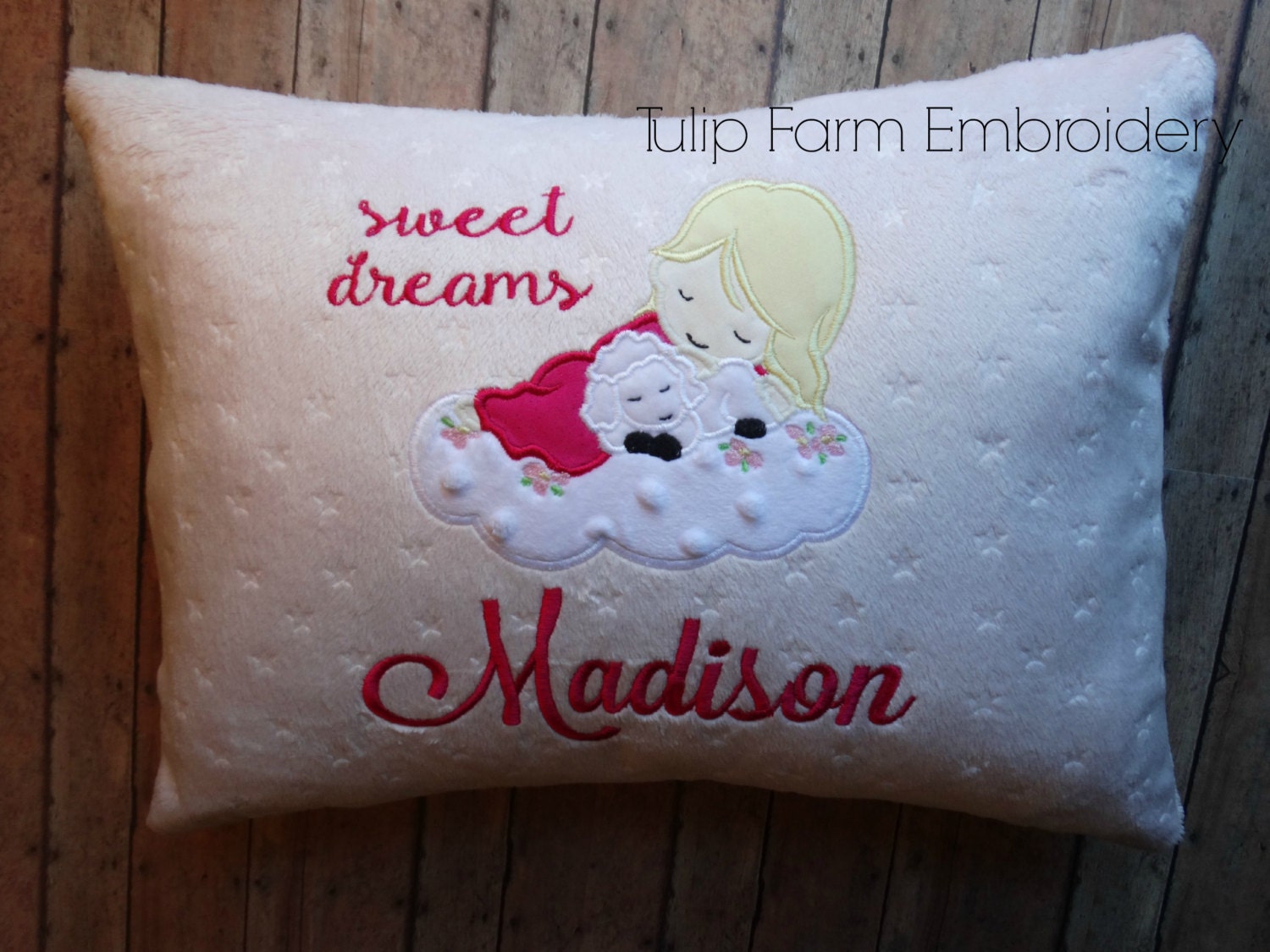Custom Sweet Dreams Pillow Cover Personalized Sweet Dreams