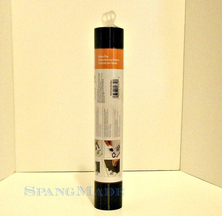 Cricut brand Frosted Window Cling white 12 inch by 48 inch roll from