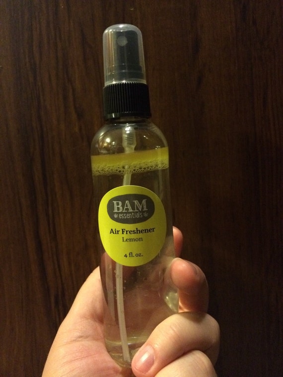 Lemon Air Freshener Lemon Room Spray Air by BAMessentials on Etsy