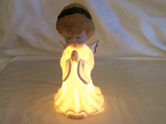 Angel Night Light Little Girl Angel Christmas Night Light