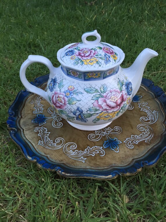 Large teapot Antique Sadler England