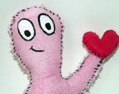 Pink, Love Monster, Valentines Gift, Monster Doll, Stuffed Toy, Weird Stuff, Hearts, Monster, Cute Doll, Cute Monster, Happy Doll, Cheap Toy