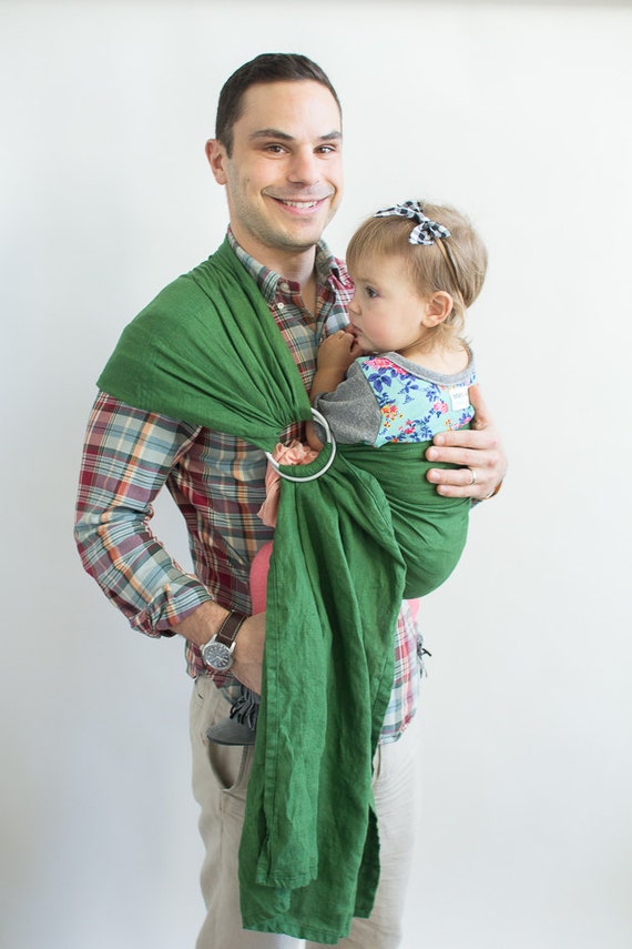 Limited Edition Dublin Linen Ring Sling Baby Sling Baby