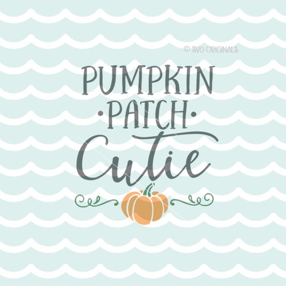 Download Pumpkin Patch Cutie SVG File. Cricut Explore & more. Cut or