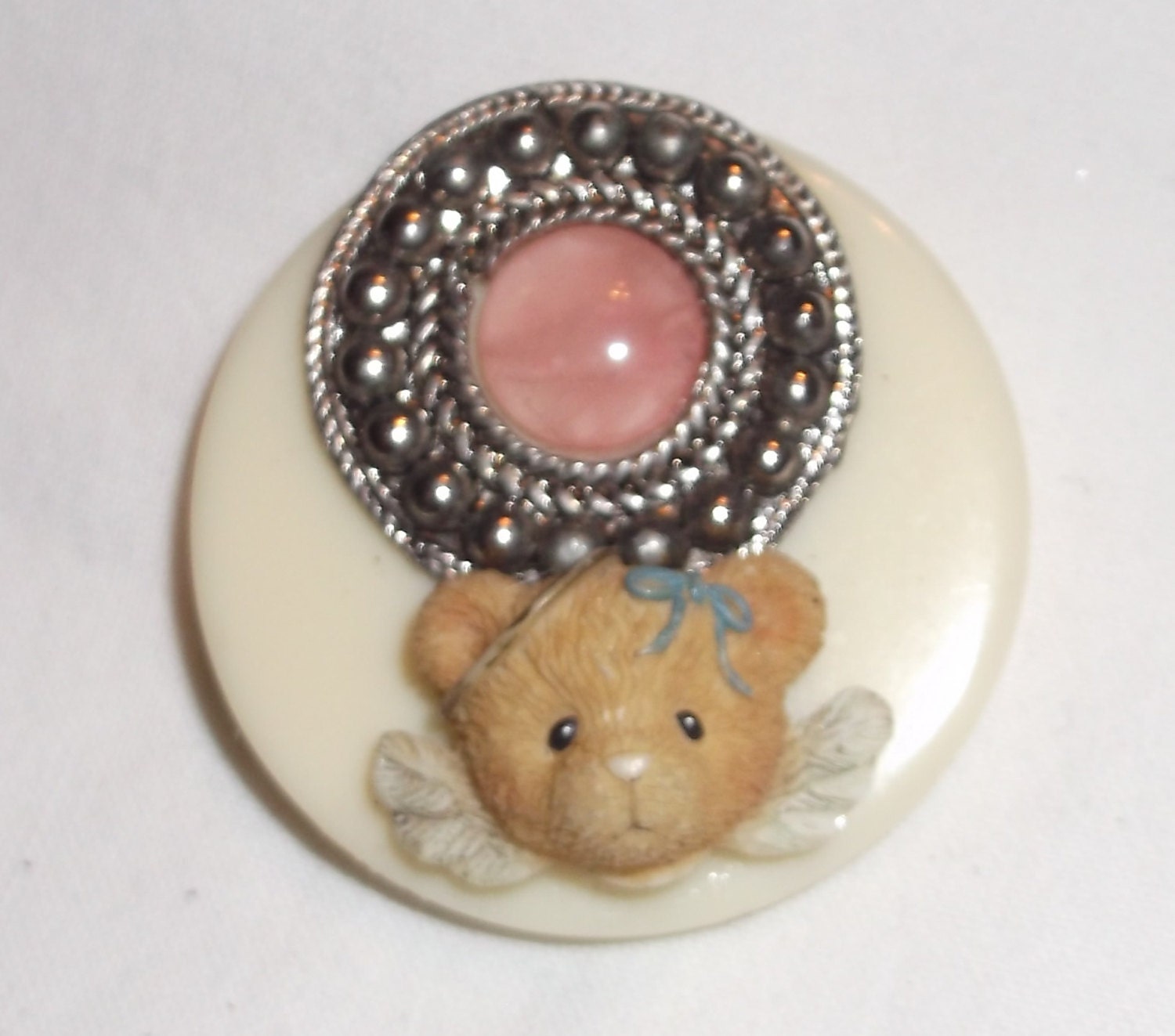 Upcycled Vintage Jewelry Refrigerator Upcycle