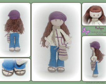 Crochet pattern MissHippie by wool animals