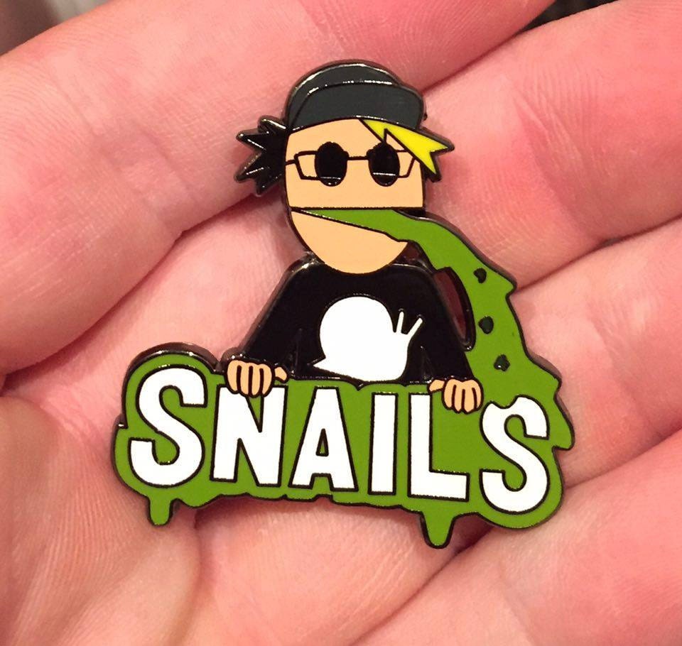 Snails Canadian DJ Series LIMITED EDITION hat pin