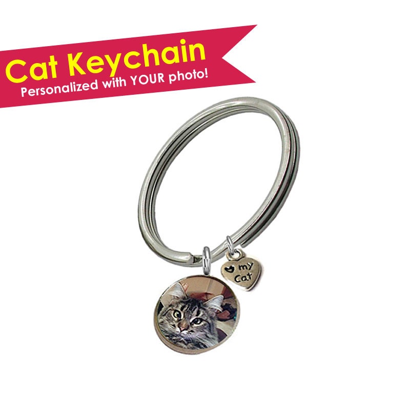 cat keyring cat key