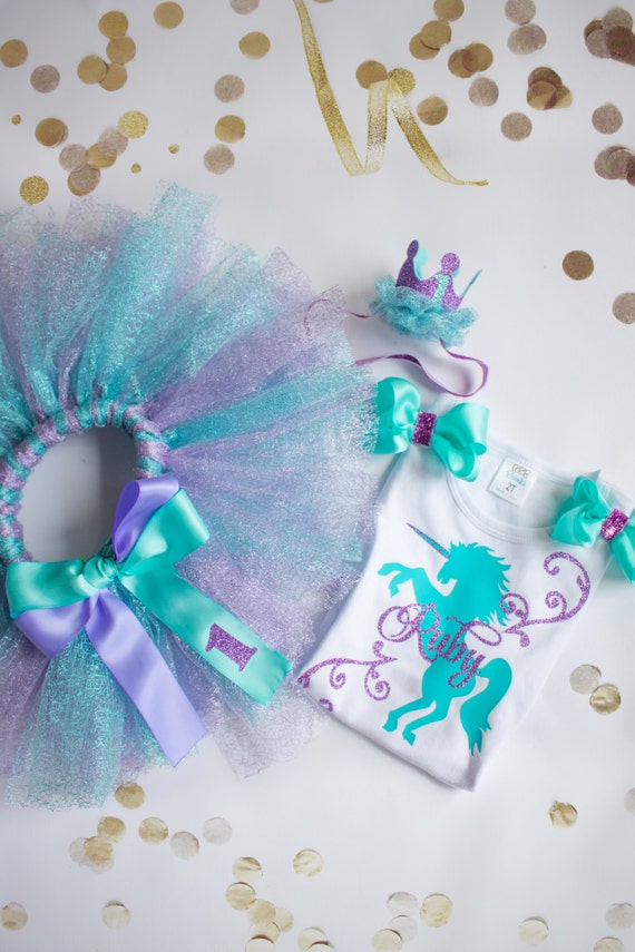Birthday Girl First Birthday Cake Unicorn Birthday Girl First Birthday Cake Unicorn