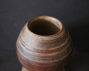 Tribally USED AFRICAN, used in East Africa as an incense burner/ cup. Beautiful patina. Ancienne. Ethnique. Authenic Afrique Afrikcains