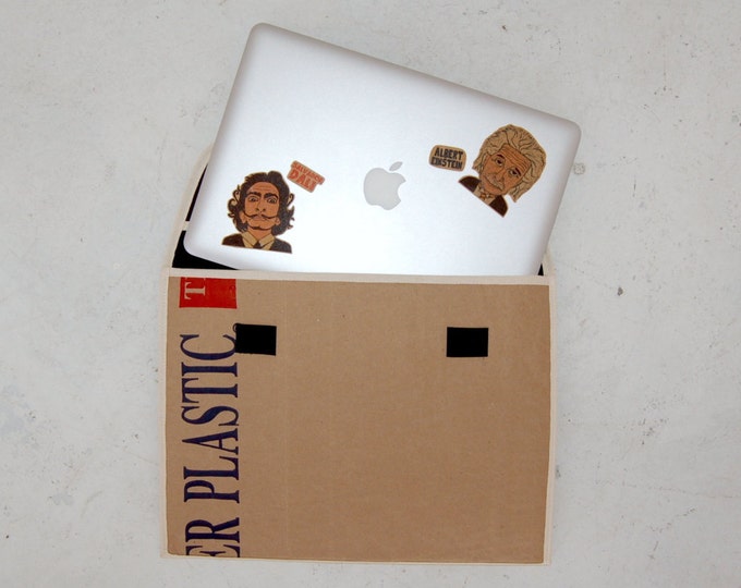 Unique laptop case, macbook pro case, kraft paper case, unique laptop sleeve, one of a kind sleeve, hipster laptop bag, macbook laptop bag