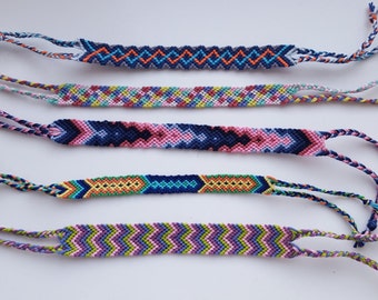 Colorful friendship bracelet