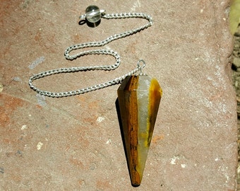 Tigers Eye Pendulum