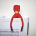 Deadpool bookmark printable instant download mask ornament