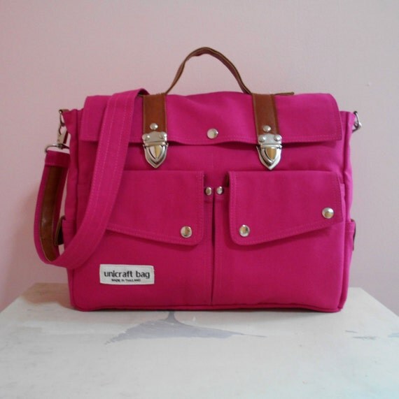 Pink Messenger Bags/Handbags/Bags&Purses/School by unicraftbag