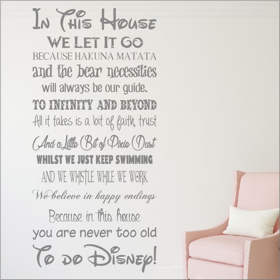 Free Free 149 Disney House Rules Svg SVG PNG EPS DXF File