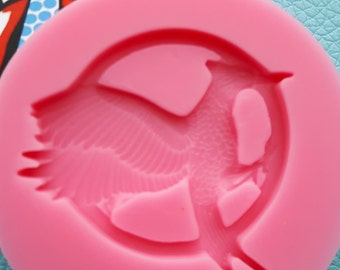Mockingjay Hunger Games Mold for Candy / Chocolate / Cake / Ice / Wax for Candles and Crayons