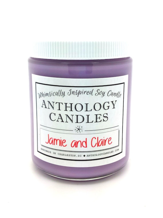 Jamie and Claire Candle Anthology Candles by AnthologyCandles