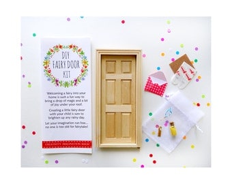 DIY Fairy Door, DIY Kit for Fairy Door, Fairy Door Tutorial, Creative kit