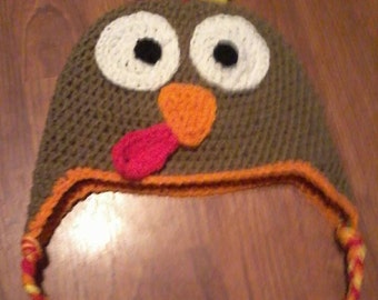 Download Crocheted Turkey Hat Pattern