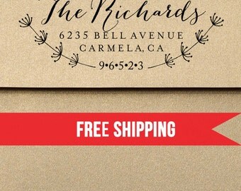 Custom Return Address Stamp-Self Inking-Personalized Stamp