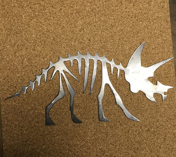 metal triceratops