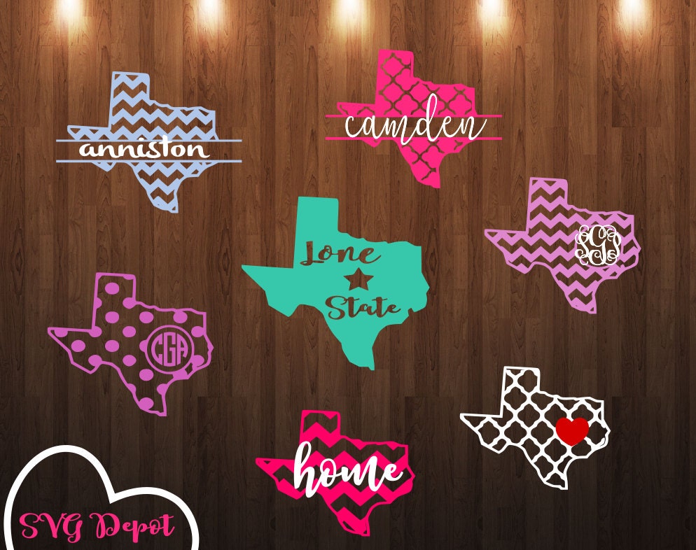 Download Texas svg file preppy state svg chevron texas svg cut file