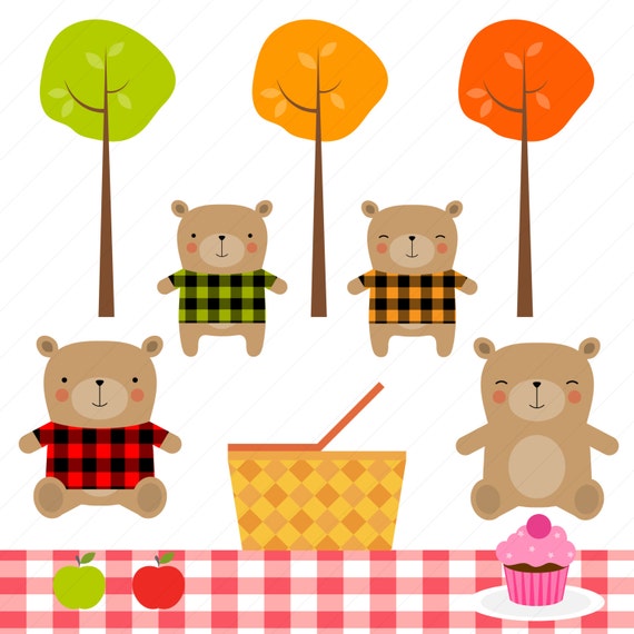 teddy bear picnic clipart - photo #29