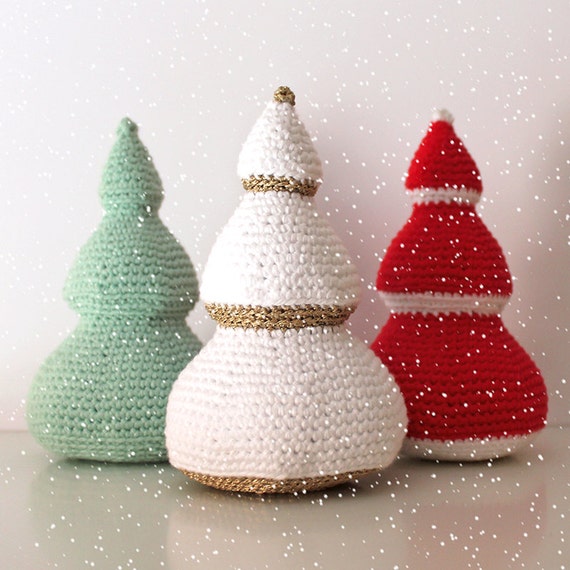Christmas Trees Christmas Patterns. Amigurumi PDF