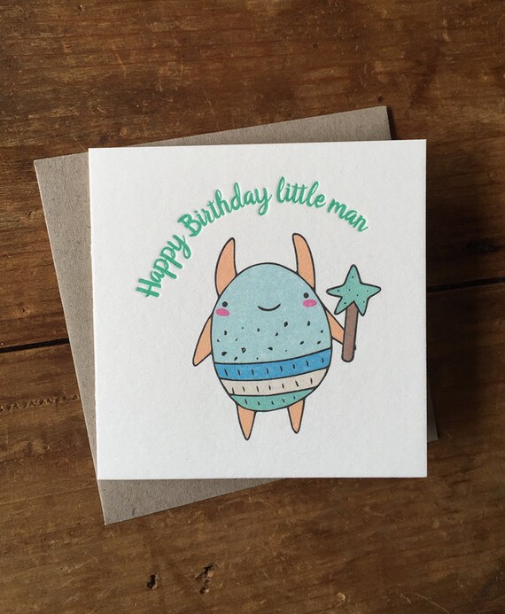 Happy Birthday Little Man Small