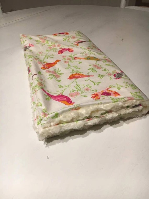 Baby Blanket. Faux Fur Blanket. Fur Blanket. by TwoPawsCreations