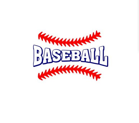 Download Items similar to Baseball with laces svg file for Cricut ...