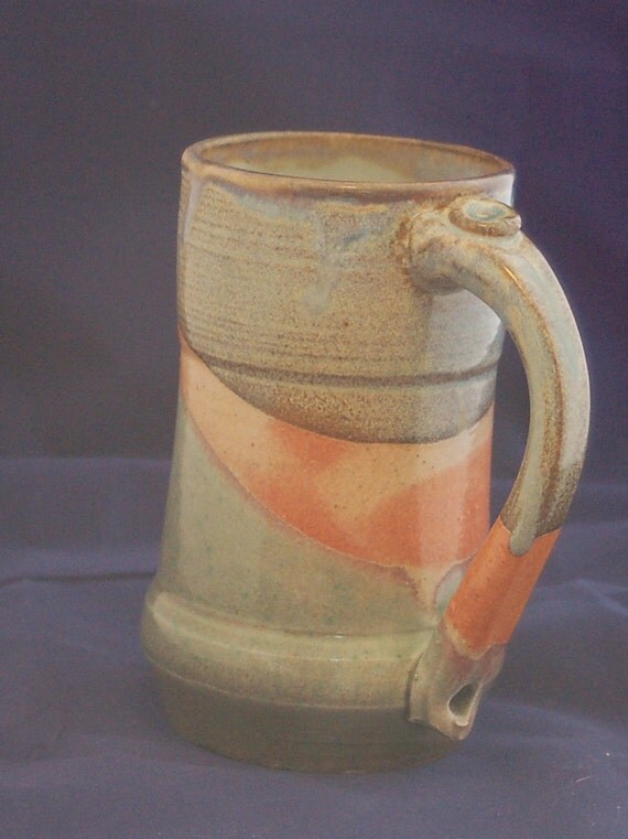Handmade Fire Glazed Ceramic Mug by OrangeCountyCeramics on Etsy