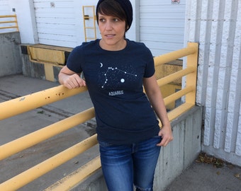 Leo Constellation Shirt - Starry Night - Astrology